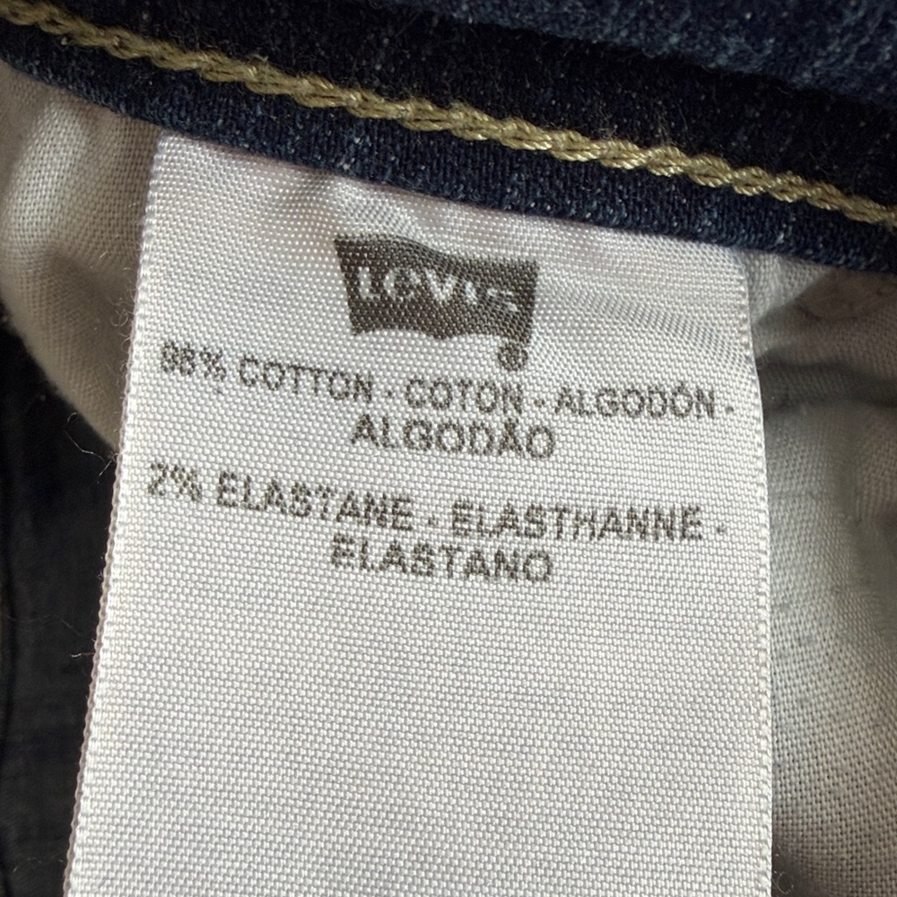 Levi's Skinny Jeans in Blue Wash 535 legging size Junior 5M or fits like a 4 - Picture 4 of 8
